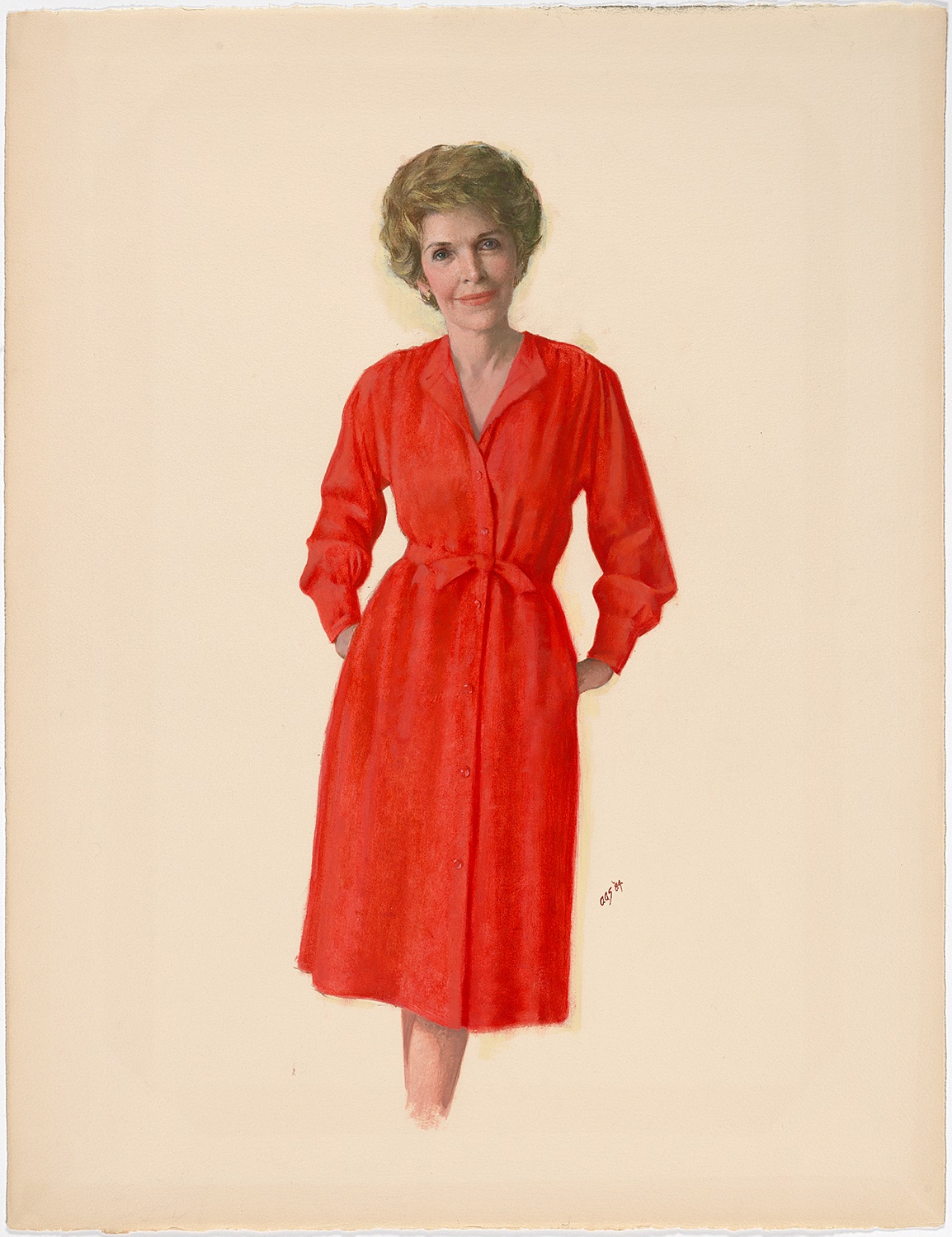 Preview image for Nancy Reagan’s Portrait On View at the National Portrait Gallery press release
