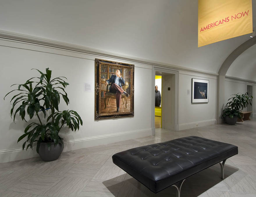 View of the exhibition installation