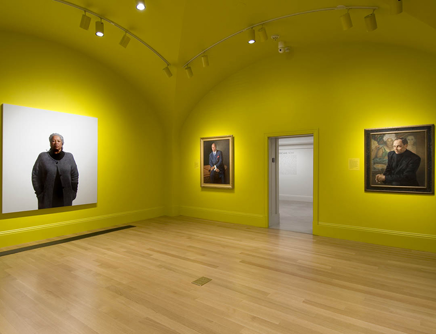 View of the exhibition installation