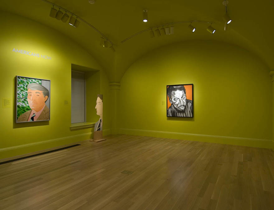 View of the exhibition installation