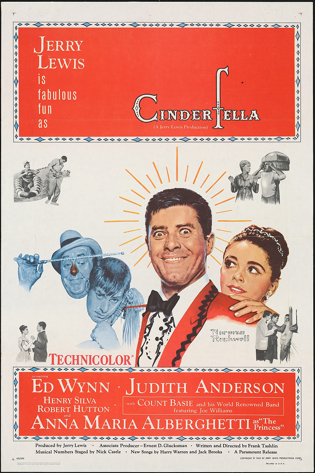 A movie poster that includes an image of a man on a white background