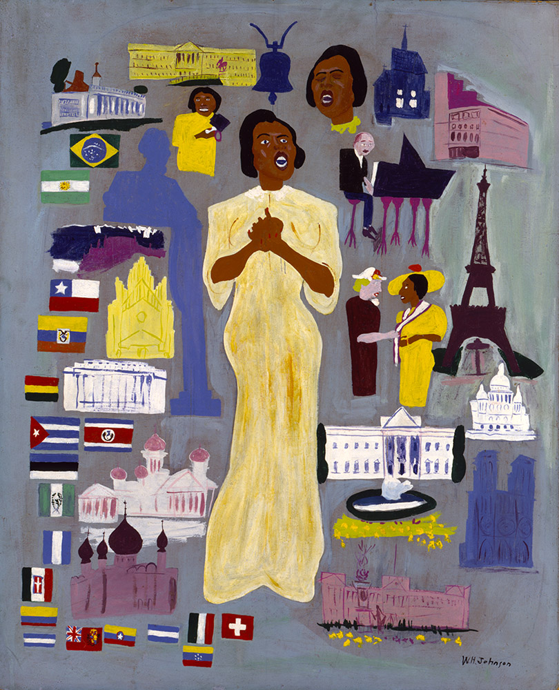 Marian Anderson by William Henry Johnson