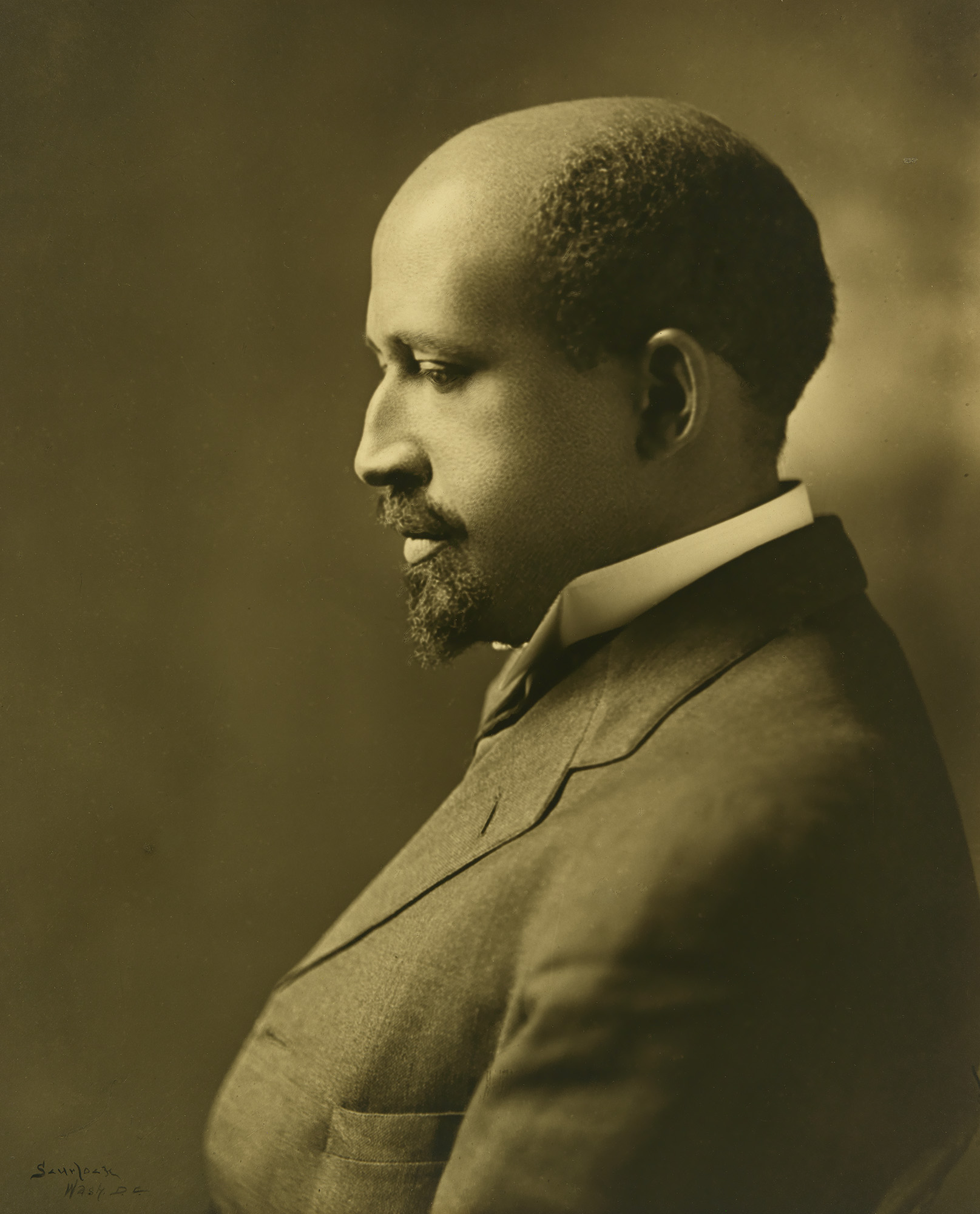 Profile portrait of a Black man