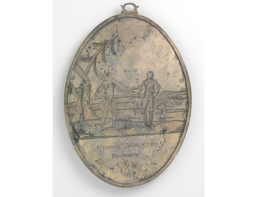 Large Peace Medal of George Washington