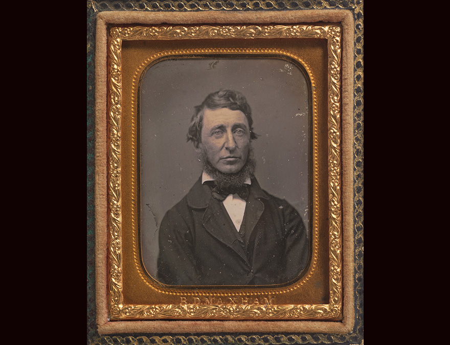 daguerreotype of a man in a dark suit and tie