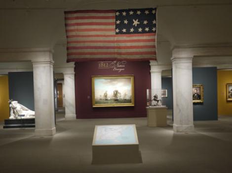View of "1812: A Nation Emerges" exhibition