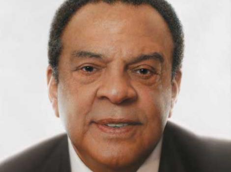 Photo-realistic portrait of Andrew Young