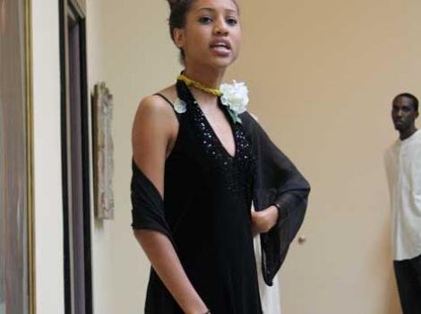 Aysha Preston performing as Lena Horne