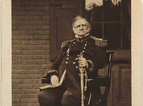Photo pottait of Winfield Scott