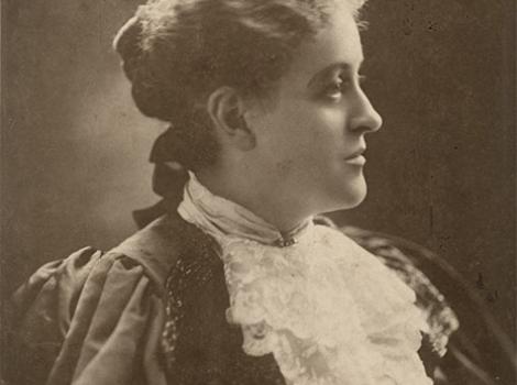 Photograph portrait of Carrie Chapman Catt