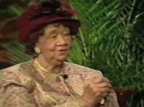 Dorothy Height speaking