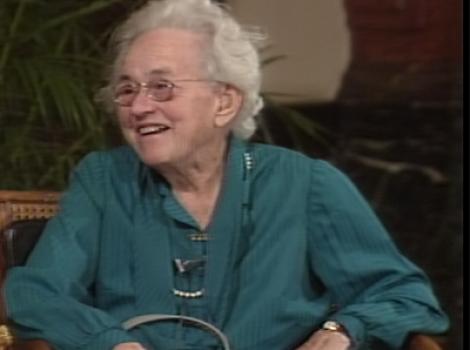 Eleanor Dulles at the National Portrait Gallery