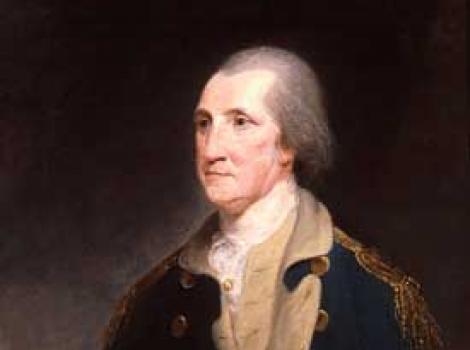 Painted portrait of George Washington
