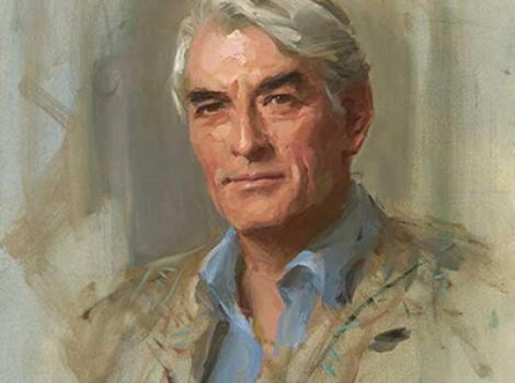 "Gregory Peck" by Everett Raymond Kinstler