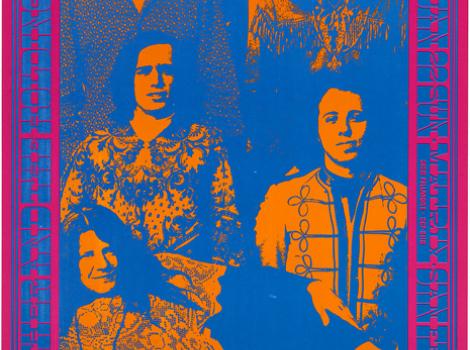 Poster of Janis Joplin and Big Brother and the Holding Company 
