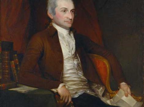 Painted portrait of John Jay