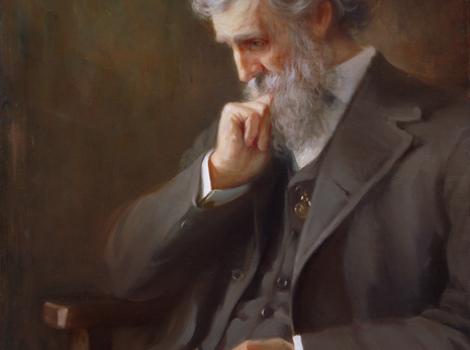 Painted portrait of John Muir