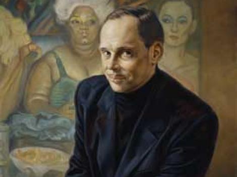 Painted portrait of John Waters