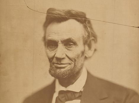 Photograph of LIncoln by Alexander Gardner