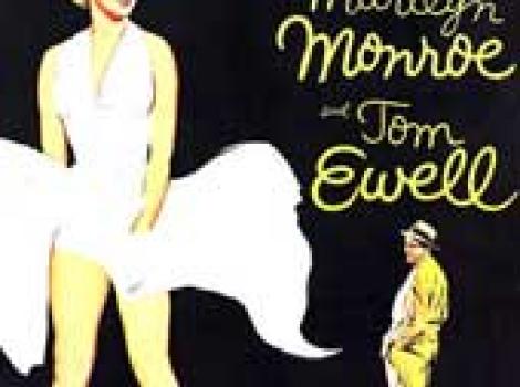 Poster of Seven Year Itch movie starring Marilyn Monroe
