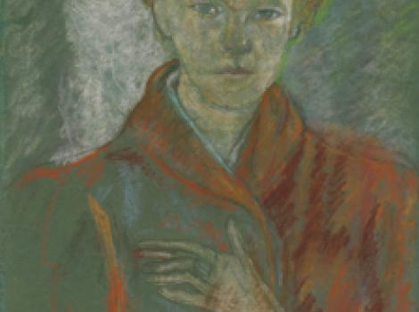 Painted portrait of Mary Swenson