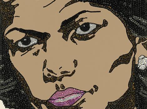 Condoleezza Rice by Mickalene Thomas
