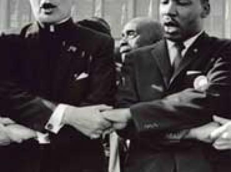 Rev. Theodore M. Hesburgh and Dr  Martin Luther King, Jr.