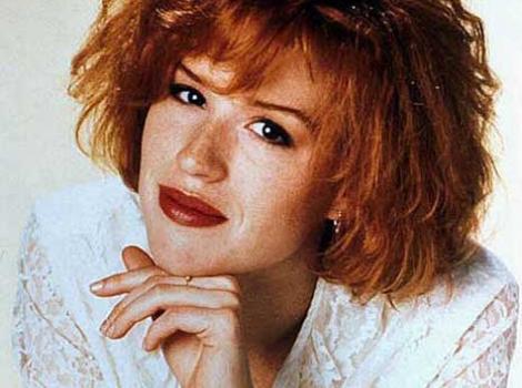 Photograph portrait of Molly Ringwald