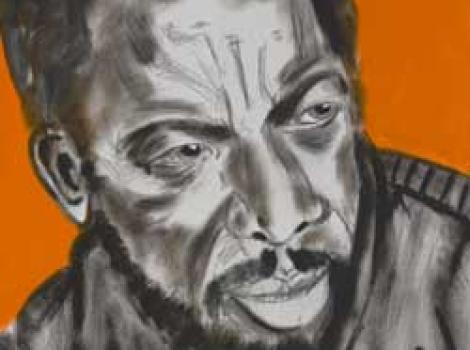 Portrait of Ornette Coleman