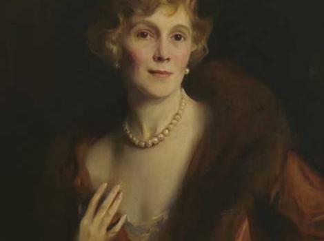 Painted portrait of Pauline Morton Sabin