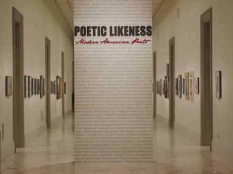 Entrance of "Poetic Likeness" exhibition