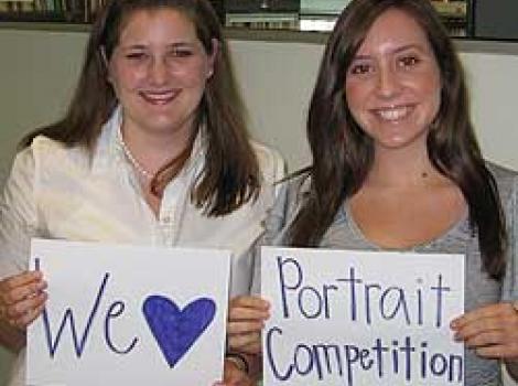 Photo of Portrait Competition interns