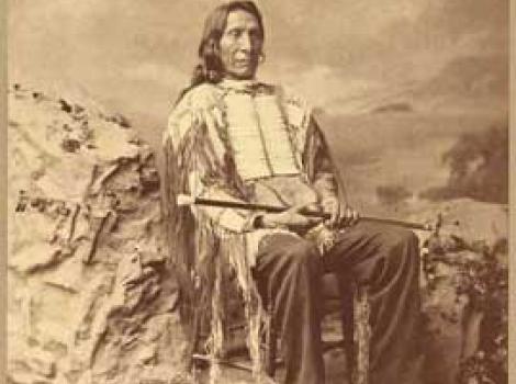 Photograph of Red Cloud, seated