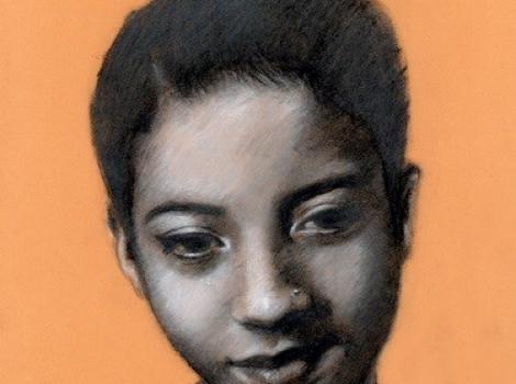 Deep Thought by Tiffany Vargas, Winner of the Teen Portrait Competition, 2015