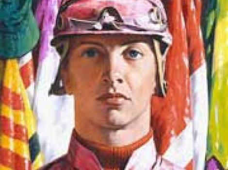 Painted portrait of William Hartack