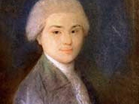 Painting of a young John Quincy Adams
