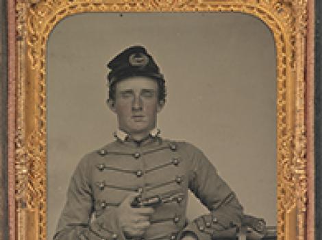 Ambrotype of George Armstrong Custer