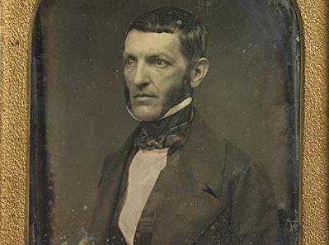 Daguerreotype of George Bancroft